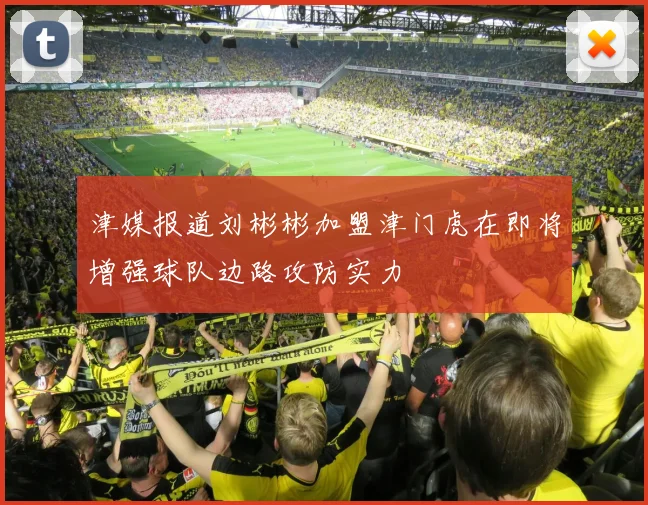 津媒报道刘彬彬加盟津门虎在即将增强球队边路攻防实力